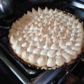 El cooksnap de Silvia Bersano cuando hizo Lemon pie.