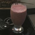 El cooksnap de Sonia Sanabria cuando hizo Batido de moras y banano.