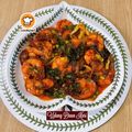 Cooksnap Mahadiah semasa beliau membuat Udang daun kari.