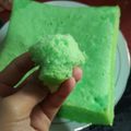 Cooksnap dari Riezka Assyitha untuk resep Bolu pandan kukus