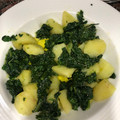 El cooksnap de lultimo cuando hizo Espinacas con patatas.