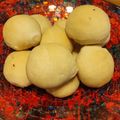 El cooksnap de Laura L ❤ cuando hizo Pancitos saborizados (aceitunas y cebolla).