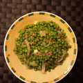 El cooksnap de Raquelilla cuando hizo Guisantes con jamón.