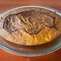 El cooksnap de Alejandra cuando hizo Torta de calabaza asada y naranja.