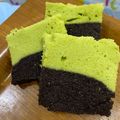 Cooksnap dari angela untuk resep Bolu kukus paduan ketan hitam dan pandan