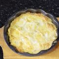 El cooksnap de Cynthia cuando hizo Soufflé de coliflor.