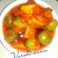 Varsha Karia I M Crazy About Cooking's cooksnap of when they made ગુંદા કેરી પીકલ (Gunda Keri Pickle Recipe In Gujarati).