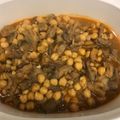 El cooksnap de Mercedes Cossío cuando hizo Callos de setas con garbanzos. Pancita de Setas estilo Español.
