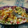 El cooksnap de Reyes Sameh Elly cuando hizo Ensalada de chayote y surimi.