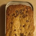 El cooksnap de Angie Aldás cuando hizo Pan de Guineo con Nueces (bananas, cambur).