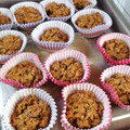 El cooksnap de Fátima García da Rosa cuando hizo Muffin basado en carrot cake.