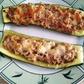 Kókai Kriszta Cooksnap-ja, amikor elkészítette a(z) Fitt töltött cukkini receptet.