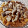 El cooksnap de Elena C cuando hizo Patatas revolconas con torreznos en airfryer.