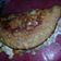 El cooksnap de Vanesa Cabral cuando hizo Omelette de arvejas con queso .