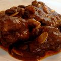 El cooksnap de carme castillo cuando hizo Conejo con jerez y frutos secos.