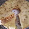 El cooksnap de Analia cuando hizo Torta de peras.