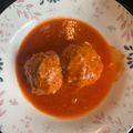 vargabako Cooksnap-ja, amikor elkészítette a(z) Paradicsomos húsgombóc receptet.