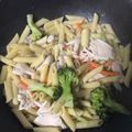 miss agnes 的 簡易白醬雞肉義大利筆管麵 cooksnap