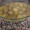 El cooksnap de Jessica Jiménez cuando hizo Albóndigas en salsa.