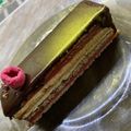 Boglárka Balázs Cooksnap-ja, amikor elkészítette a(z) Málnás opera szelet receptet.