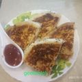 Geetanjali Agarwal का कुकस्नैप जब उन्होंने पनीर कुलचा सैंडविच (paneer kulcha sandwich recipe in Hindi) बनाया था।