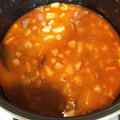 El cooksnap de Beatriz cuando hizo Garbanzos con sepia y Chorizo.