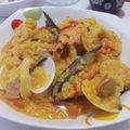 El cooksnap de Sabina Romero cuando hizo Arroz caldoso de marisco.