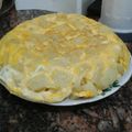 El cooksnap de Cynthia (Peti) cuando hizo Tortilla de papa.