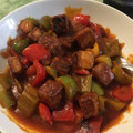 El cooksnap de Carolina Martinez Lopez cuando hizo Tofu en salsa agridulce.