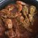 El cooksnap de Noemi Gimenez Abellan cuando hizo Pollo con gambas (mar y montaña).