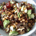 El cooksnap de Francisco Lobato Lopez cuando hizo Ensalada de garbanzos y setas con salsa de nueces, mostaza y miel.