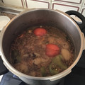 El cooksnap de Nacho Albarrán cuando hizo Lentejas rápidas con verduras.