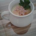 El cooksnap de Virginia Regueiro cuando hizo Vichyssoise sopa crema de papa y puerro.