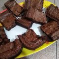 El cooksnap de belen cuando hizo Brownies de Nesquik.