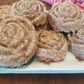 El cooksnap de aldana2912 cuando hizo Muffins de avena con nueces, almendras y chips de chocolate.#CocinaSaludable.