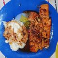 El cooksnap de Luis Felipe Alanzor cuando hizo Salmón a la miel.