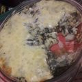 El cooksnap de Yamila cuando hizo Tortilla de papa, acelga y zapallito al horno.