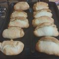 El cooksnap de nora medina nuñez cuando hizo Pancitos rellenos de queso y ajo.