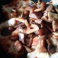 El cooksnap de Carmeta cuando hizo Pechuga de pollo con setas al ajillo para dieta.