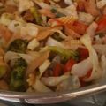 El cooksnap de elsa malpica cuando hizo Chop suey de pollo.
