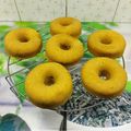 El cooksnap de Vanessa G cuando hizo Donuts de calabaza al microondas.
