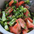 shirirocks's cooksnap of when they made Warmer Spargel-Tomatensalat.