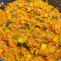El cooksnap de Jose Antonio cuando hizo Arroz con verduras.