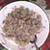 El cooksnap de Monica Riffo cuando hizo Ensalada de habas con cebolla morada.