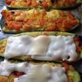 El cooksnap de mpaquien cuando hizo Zucchinis rellenos vegetarianos.