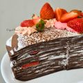 Cooksnap dari Dapur Olive untuk resep Mille Crepes Chocolate Oreo