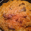 El cooksnap de Marian Delgado Tello cuando hizo Arroz meloso con costillas de cerdo.