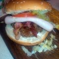 nitarocks's cooksnap of when they made Renee's BLT Ranch Club Burger.