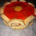 Anikó Szőkéné Beke Cooksnap-ja, amikor elkészítette a(z) Barackos Charlotte torta receptet.