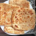 Navinder Kaur's cooksnap of when they made Chapati #endofyearchallenge.